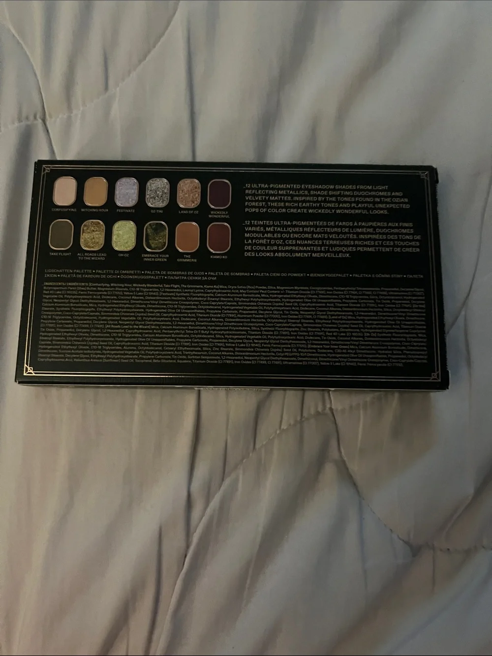 Wicked For Good Ozian Forest Eyeshadow Palette -